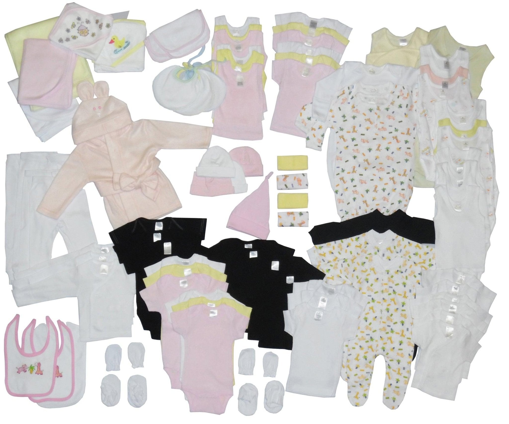 Girl 88 Piece Baby Starter Set Box - ItemBear.com