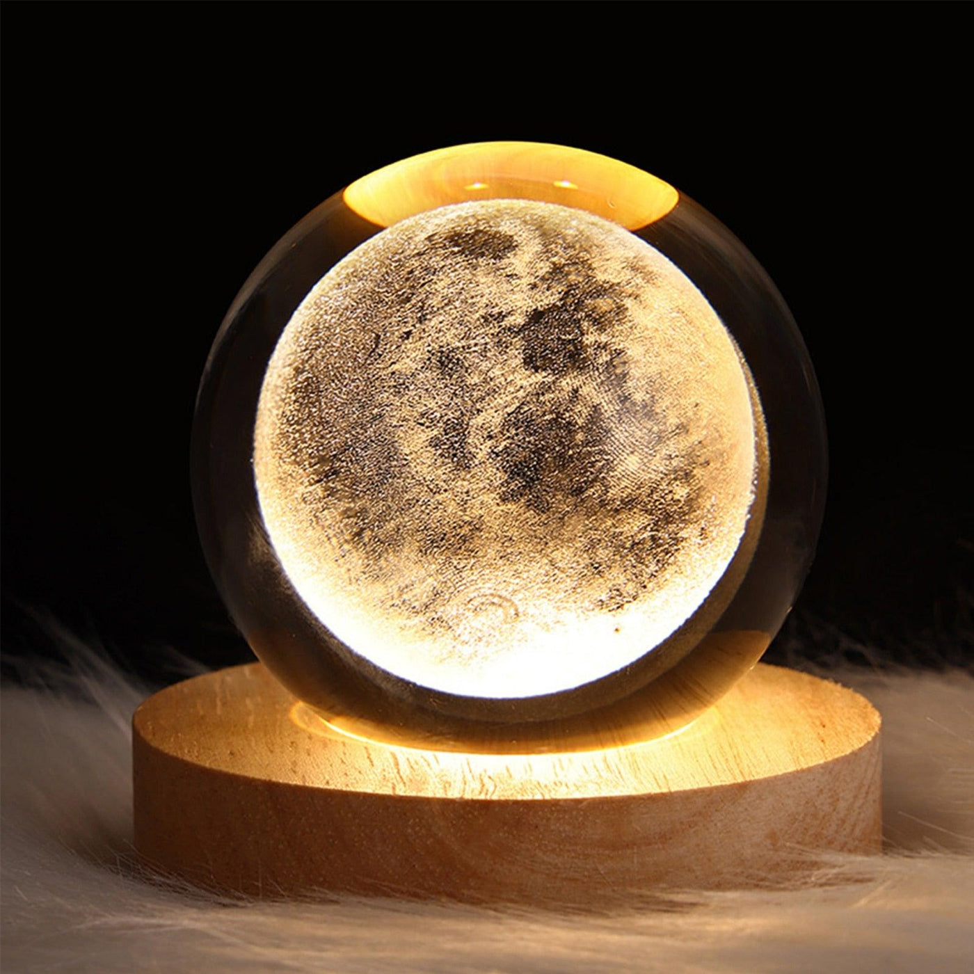 Glowing Crystal Ball Night Light - ItemBear.com