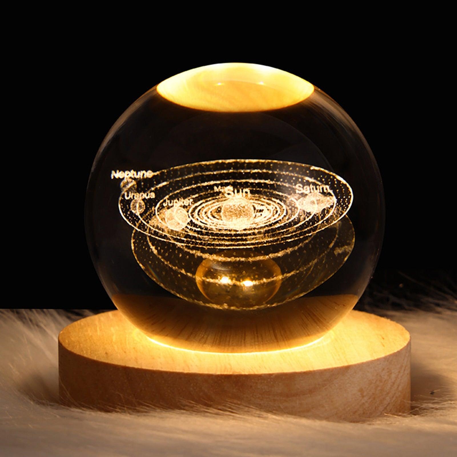 Glowing Crystal Ball Night Light - ItemBear.com