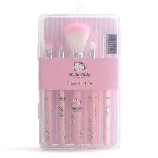 Hello Kitty Makeup Brush Set - ItemBear.com