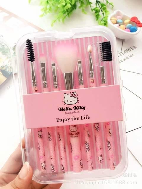 Hello Kitty Makeup Brush Set - ItemBear.com