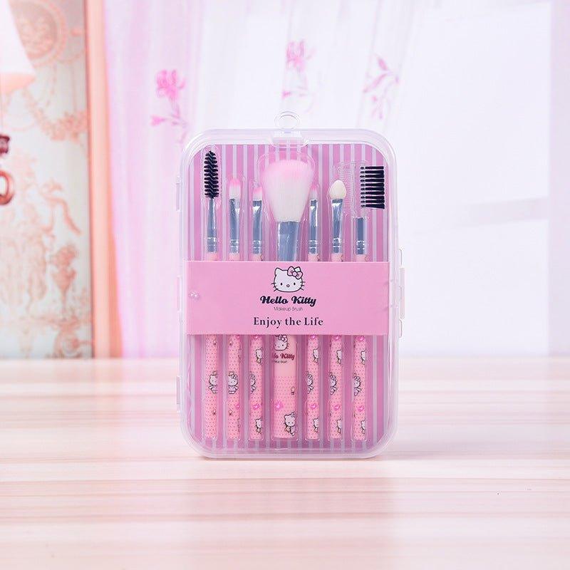 Hello Kitty Makeup Brush Set - ItemBear.com