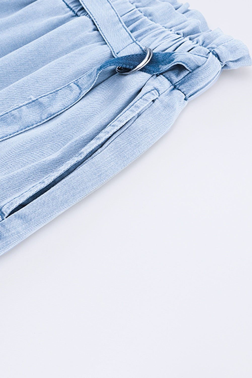 High Waist Pocketed Jeans - ItemBear.com
