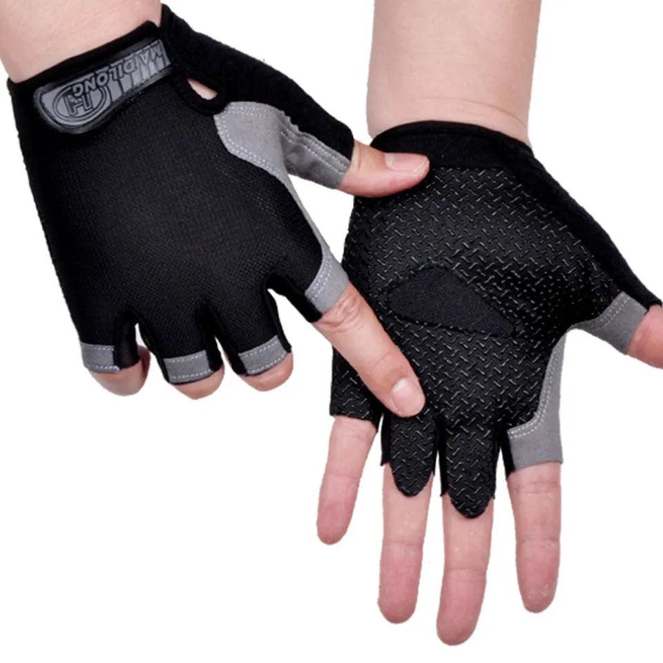 HOT Cycling Anti-slip Anti-sweat Men Women Half Finger Gloves Breathable Anti-shock Sports Gloves Bike Bicycle Glove - ItemBear.com