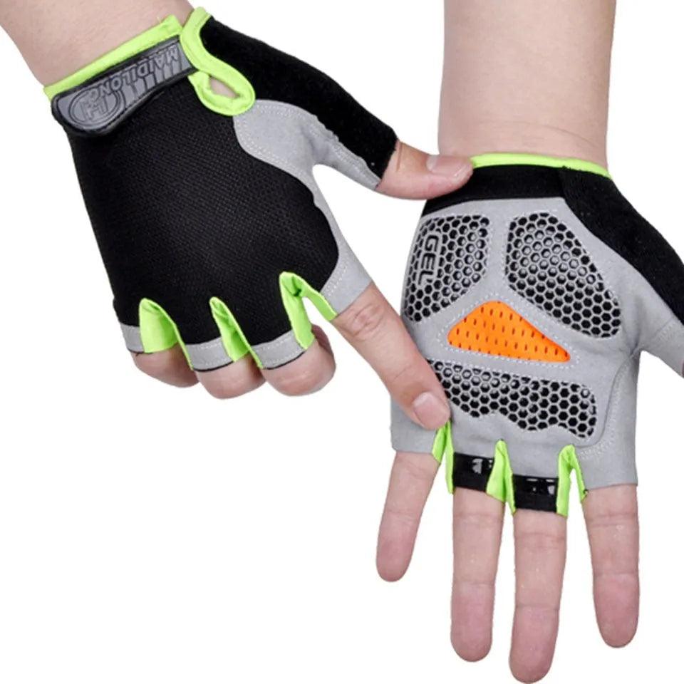 HOT Cycling Anti-slip Anti-sweat Men Women Half Finger Gloves Breathable Anti-shock Sports Gloves Bike Bicycle Glove - ItemBear.com