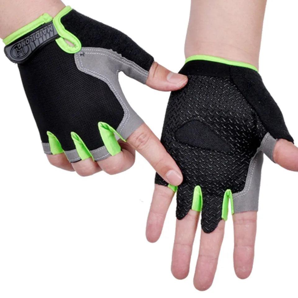 HOT Cycling Anti-slip Anti-sweat Men Women Half Finger Gloves Breathable Anti-shock Sports Gloves Bike Bicycle Glove - ItemBear.com