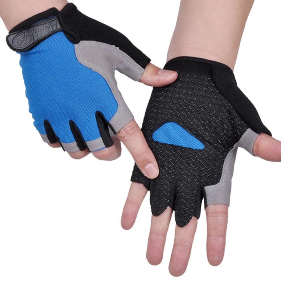 HOT Cycling Anti-slip Anti-sweat Men Women Half Finger Gloves Breathable Anti-shock Sports Gloves Bike Bicycle Glove - ItemBear.com