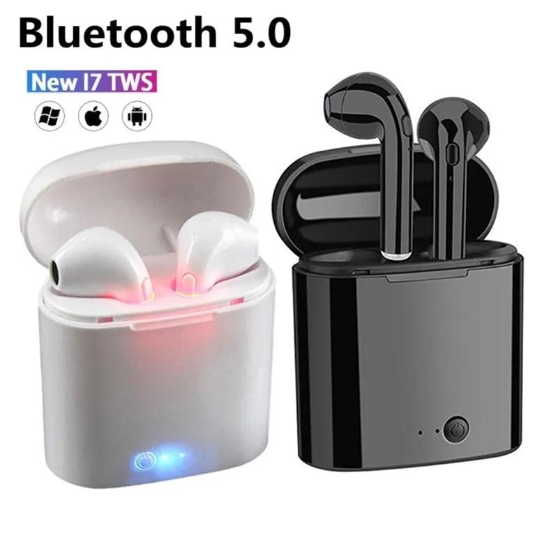 Hot Sale I7s TWS Bluetooth Earphone For All Smart Phone Sport headphones Stereo Earbud Wireless Bluetooth Earphones In-ear - ItemBear.com