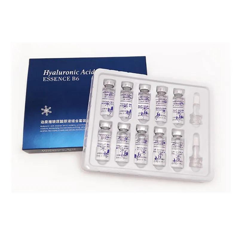 Hyaluronic Acid Vitamins Face Serum Set Anti Wrinkle Anti-Aging Collagen Liquid Essence Kit Facial Moisture 24K Gold Korean Care - ItemBear.com