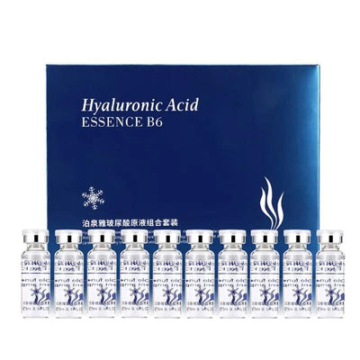 Hyaluronic Acid Vitamins Face Serum Set Anti Wrinkle Anti-Aging Collagen Liquid Essence Kit Facial Moisture 24K Gold Korean Care - ItemBear.com