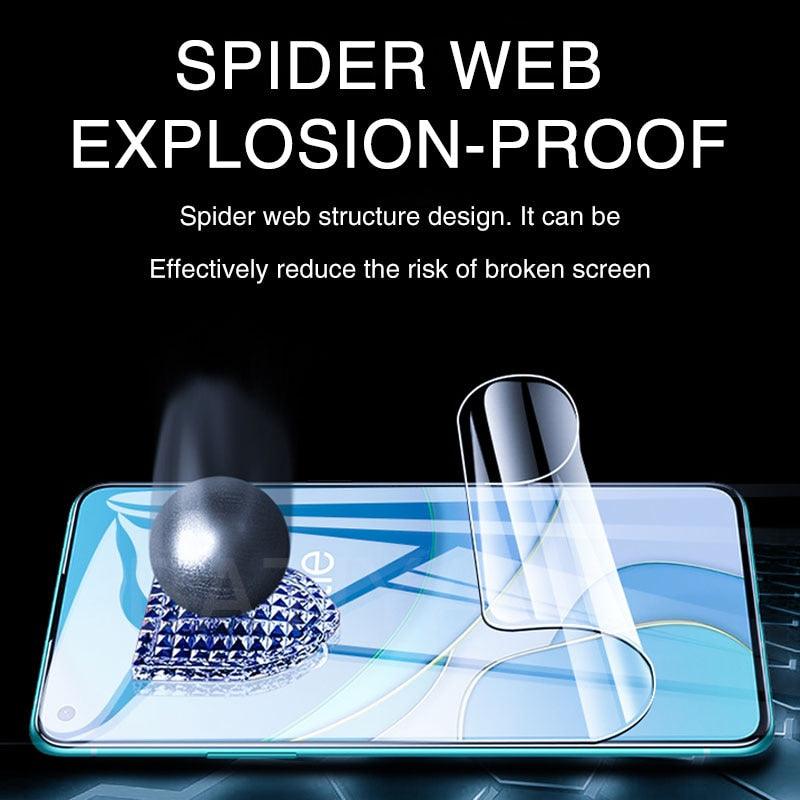 Hydrogel Film on the Screen Protector For OnePLus 7T 6T 5T 8T Pro Full Cover Soft Screen Protector For OnePLus 7 6 5 8 9 9R Nord - ItemBear.com
