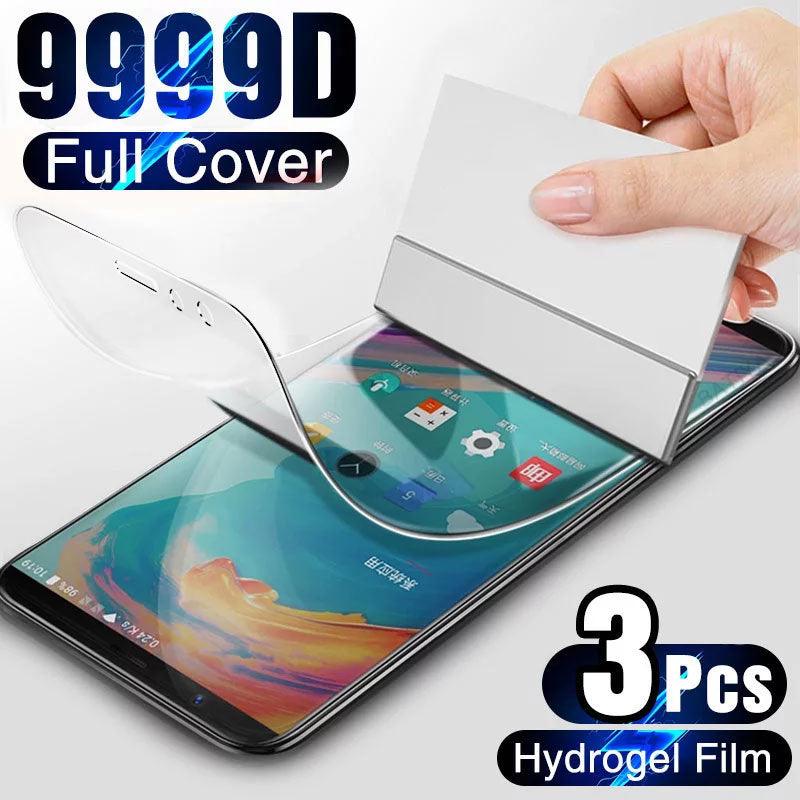 Hydrogel Film on the Screen Protector For OnePLus 7T 6T 5T 8T Pro Full Cover Soft Screen Protector For OnePLus 7 6 5 8 9 9R Nord - ItemBear.com