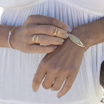 "I Dwell in Possibility" -Emily Dickinson wrap ring - ItemBear.com