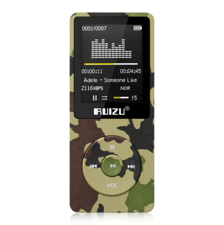 RuiZu X02 MP3 Voice Recorder and Portable Player