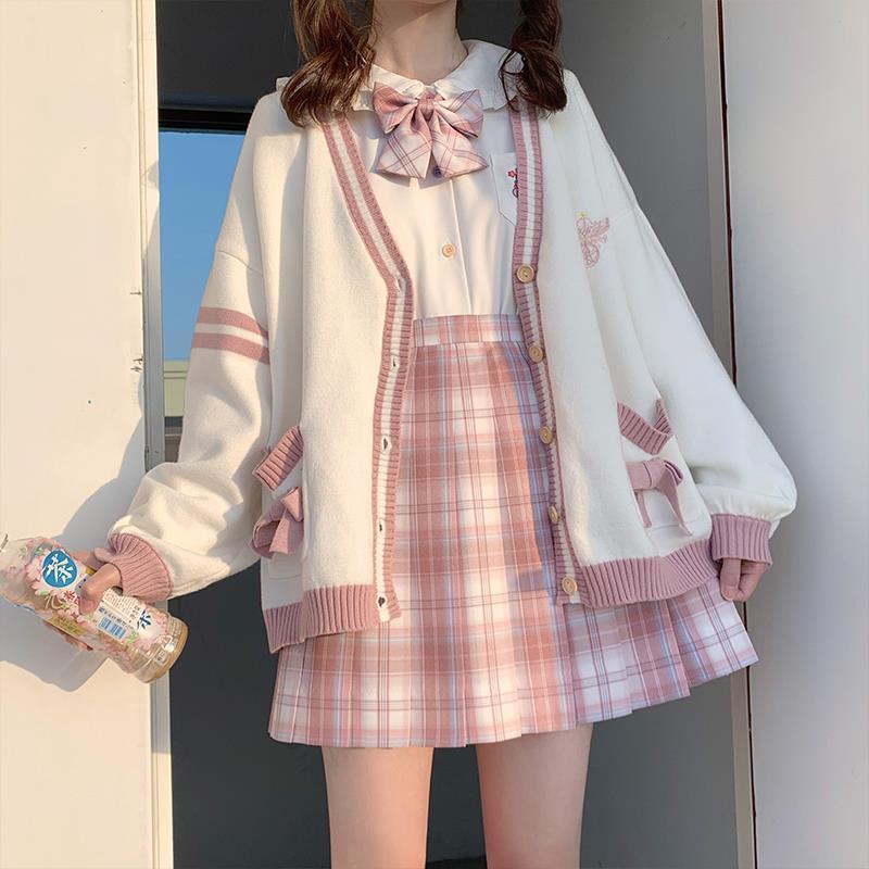 Japanese Style Loose Knitted Cardigans - ItemBear.com