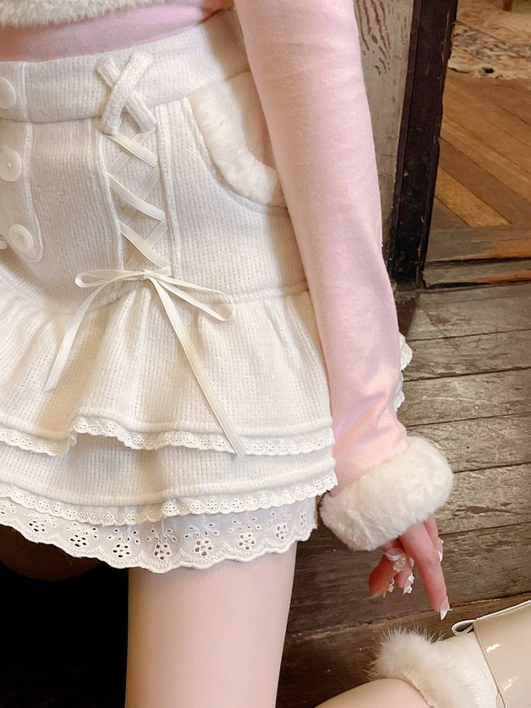 Japanese Style Mini Skirt and Blouse - ItemBear.com