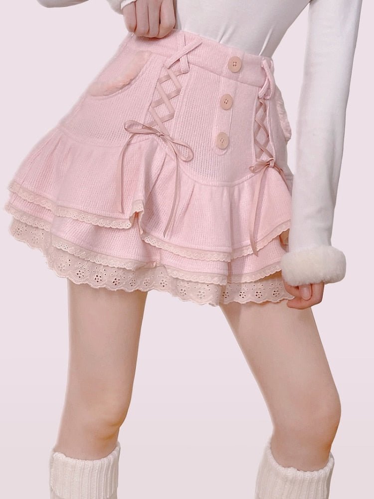 Japanese Style Mini Skirt and Blouse - ItemBear.com