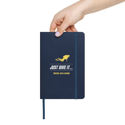 "Just Dive It" Hardcover Bound Dive Log - ItemBear.com