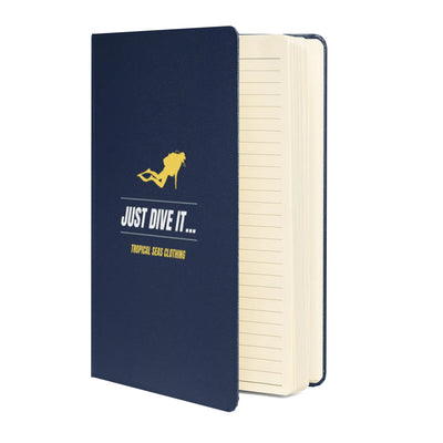 "Just Dive It" Hardcover Bound Dive Log - ItemBear.com
