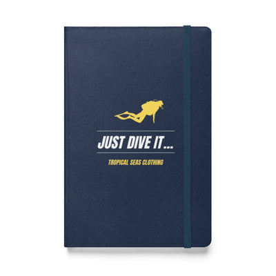 "Just Dive It" Hardcover Bound Dive Log - ItemBear.com