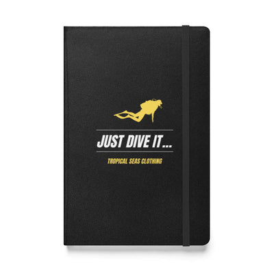 "Just Dive It" Hardcover Bound Dive Log - ItemBear.com