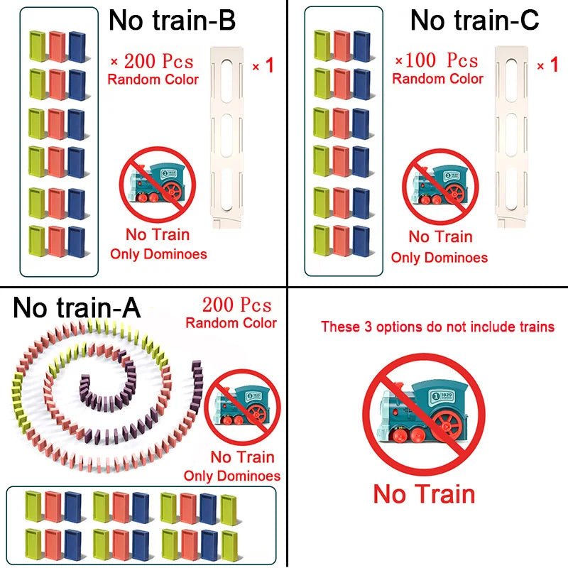 Kids Automatic Domino Train - ItemBear.com