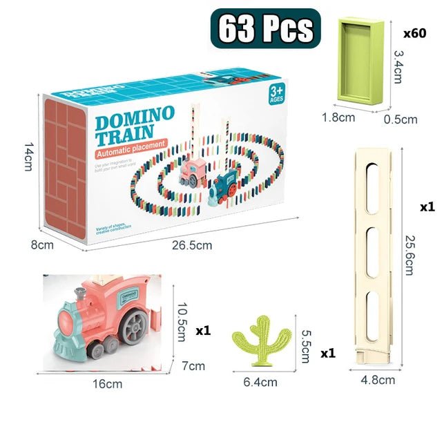 Kids Automatic Domino Train - ItemBear.com