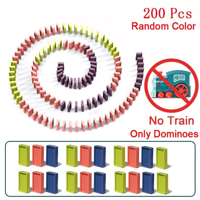 Kids Automatic Domino Train - ItemBear.com