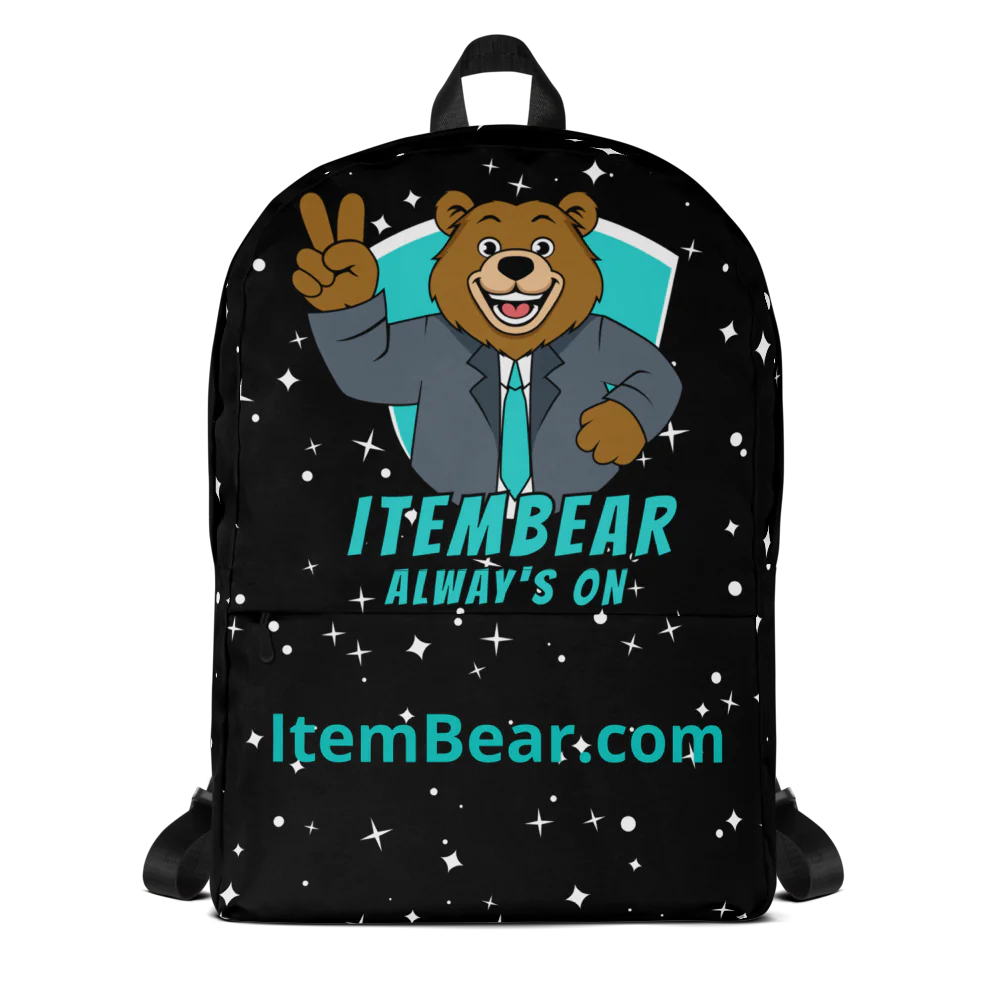 ItemBear.com Daily Dash Water-Resistant Backpack