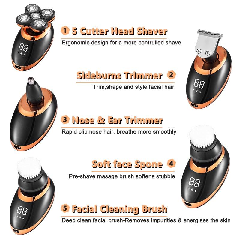 LCD Display Electric Shaver - ItemBear.com