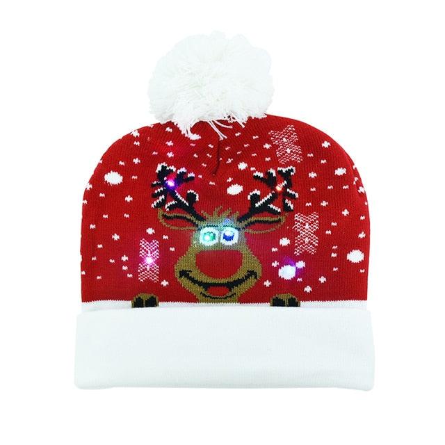 LED Christmas Knitted Hat - ItemBear.com