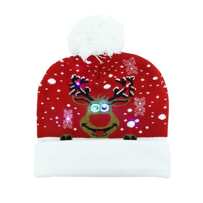 LED Christmas Knitted Hat - ItemBear.com