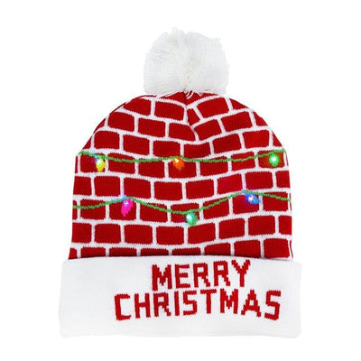LED Christmas Knitted Hat - ItemBear.com
