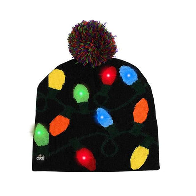 LED Christmas Knitted Hat - ItemBear.com