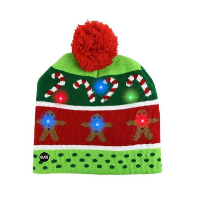 LED Christmas Knitted Hat - ItemBear.com