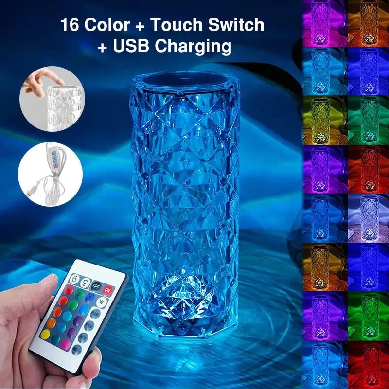 LED Crystal Lamp Light - ItemBear.com