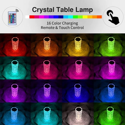 LED Crystal Lamp Light - ItemBear.com