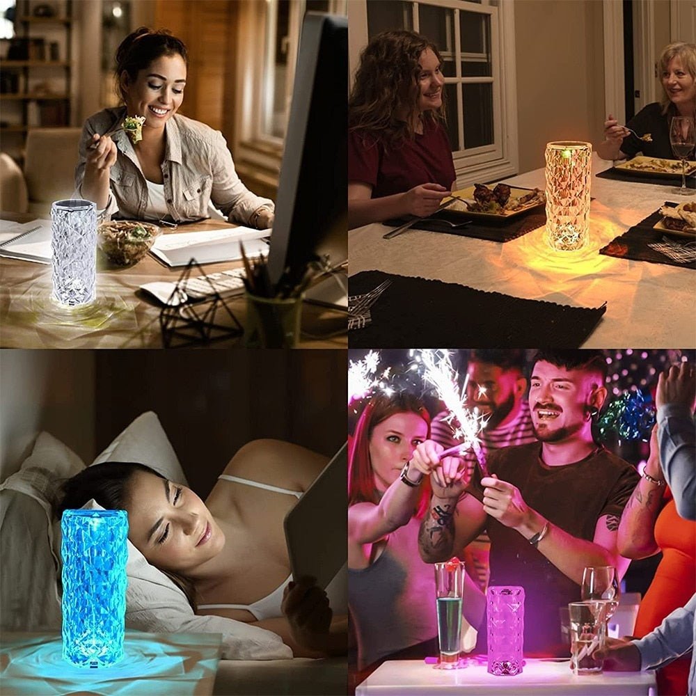 LED Crystal Lamp Light - ItemBear.com