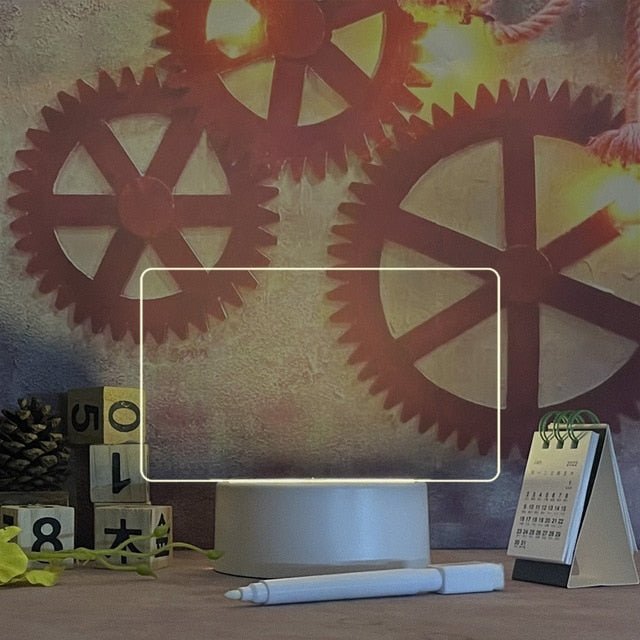 LED Note Board Acrylic Light - ItemBear.com