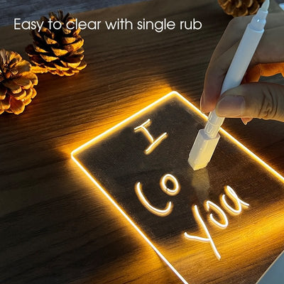 LED Note Board Acrylic Light - ItemBear.com