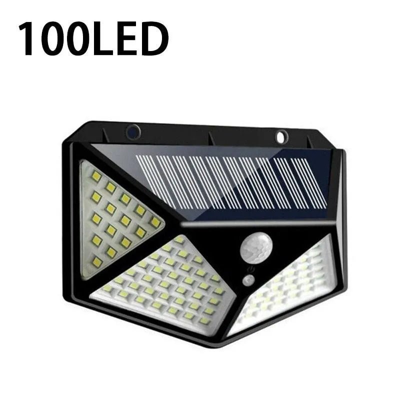 LED Solar Wall Lamp All Sides Luminous Solar Induction Lamp Human Courtyard Wall Lamp Waterproof Stairs Outdoor Light - ItemBear.com