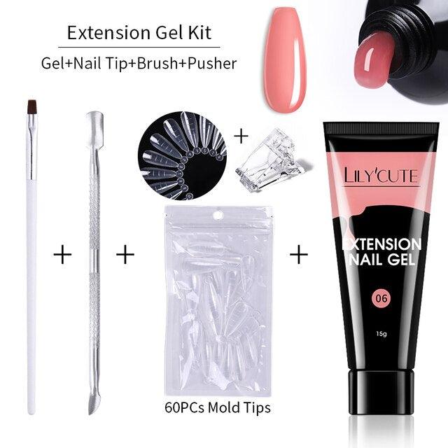 LILYCUTE Nail Extension Gel Set - ItemBear.com