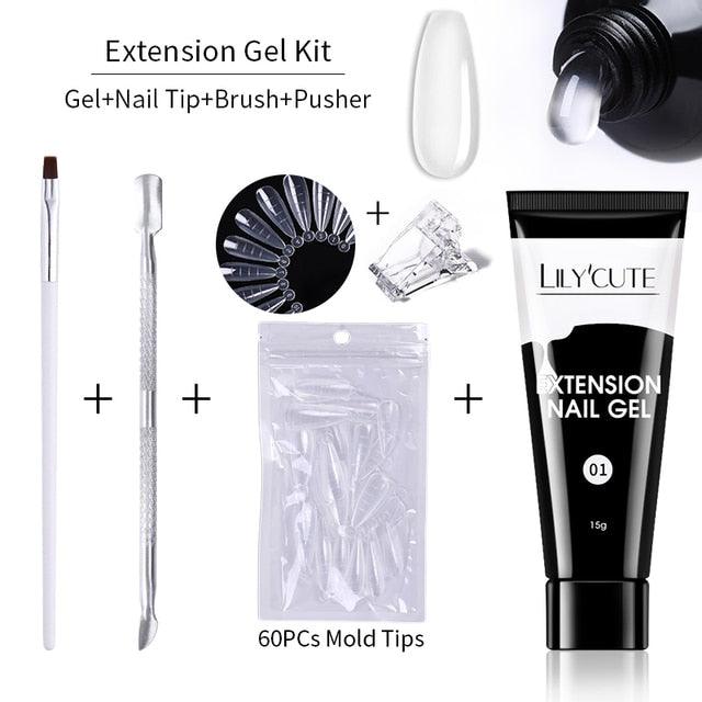 LILYCUTE Nail Extension Gel Set - ItemBear.com