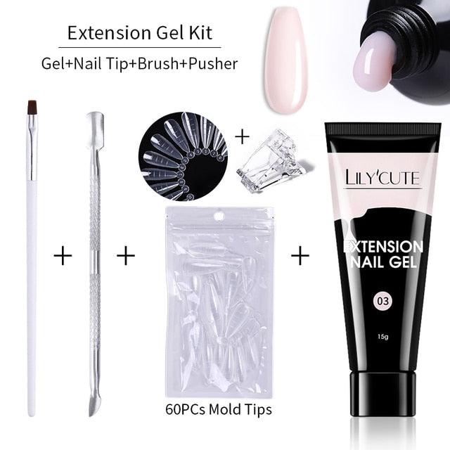 LILYCUTE Nail Extension Gel Set - ItemBear.com