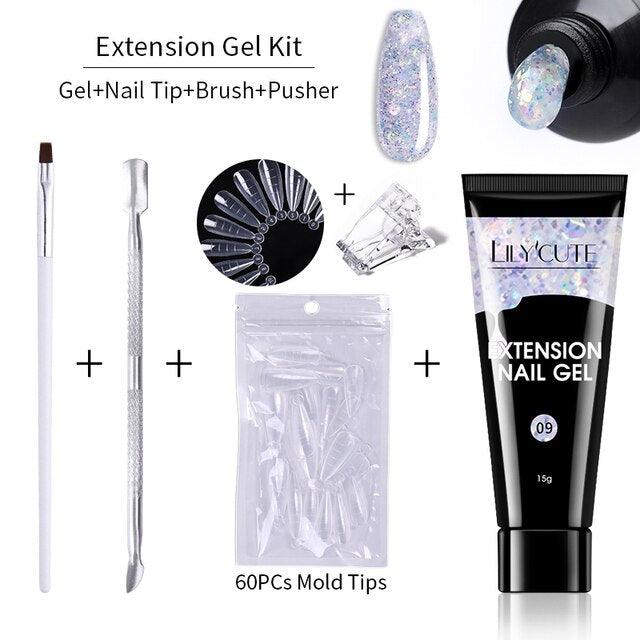 LILYCUTE Nail Extension Gel Set - ItemBear.com