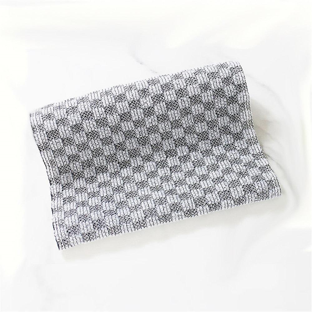 Men Bath Shower Towel Long Strip Back Scrub Rubbing Rub Sponge Washer Gray Dead Skin Remove Tool Friendly Artifact Home Gadgets - ItemBear.com