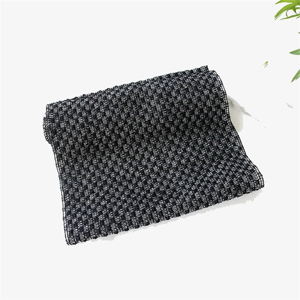 Men Bath Shower Towel Long Strip Back Scrub Rubbing Rub Sponge Washer Gray Dead Skin Remove Tool Friendly Artifact Home Gadgets - ItemBear.com