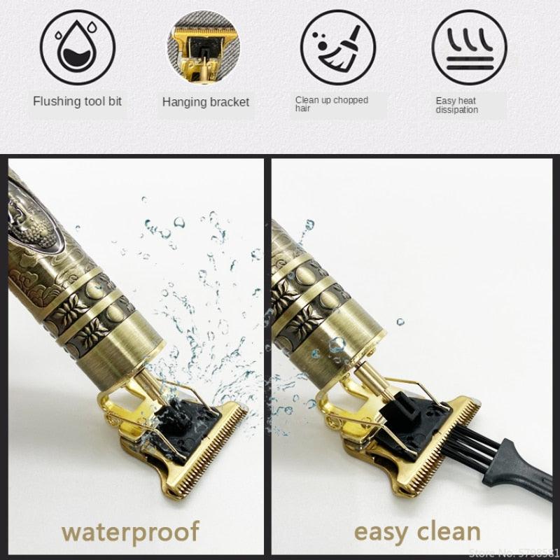 Men's Beard Hair Clipper Designer Random Electric Professional - ItemBear.com