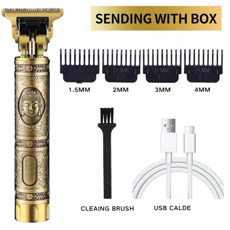 Men's Beard Hair Clipper Designer Random Electric Professional - ItemBear.com