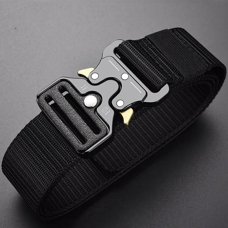 Men's Belt Army Outdoor Hunting Tactical Multi Function Combat Survival High Quality Marine Corps Canvas For Nylon Male Luxury - ItemBear.com